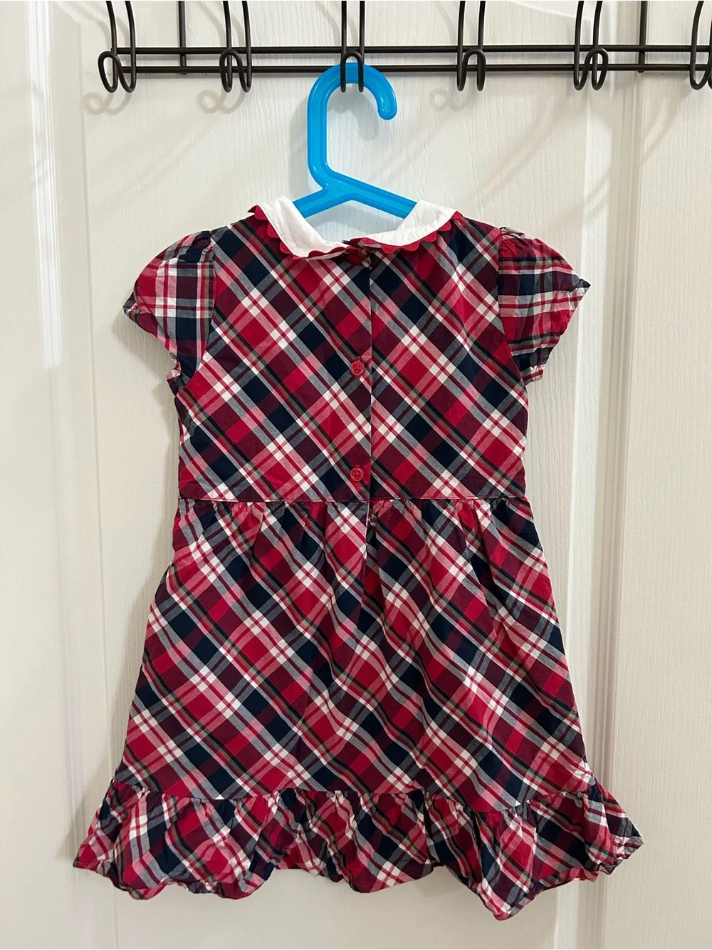 Gymboree Apple Plaid Back-to-School Outfit Size 5T Complete Set